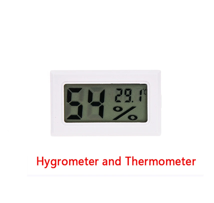 Мини Удобный цифровой ЖК-термометр датчик гигрометр манометр холодильник, аквариум мониторинг дисплей датчик влажности - Цвет: wireless