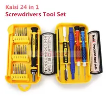 24 В 1 Прецизионная бытовая техника для сотового телефона ремонтные отвертки инструменты для пинцета набор ручной кожаный разблокированный мобильный телефон ручные инструменты