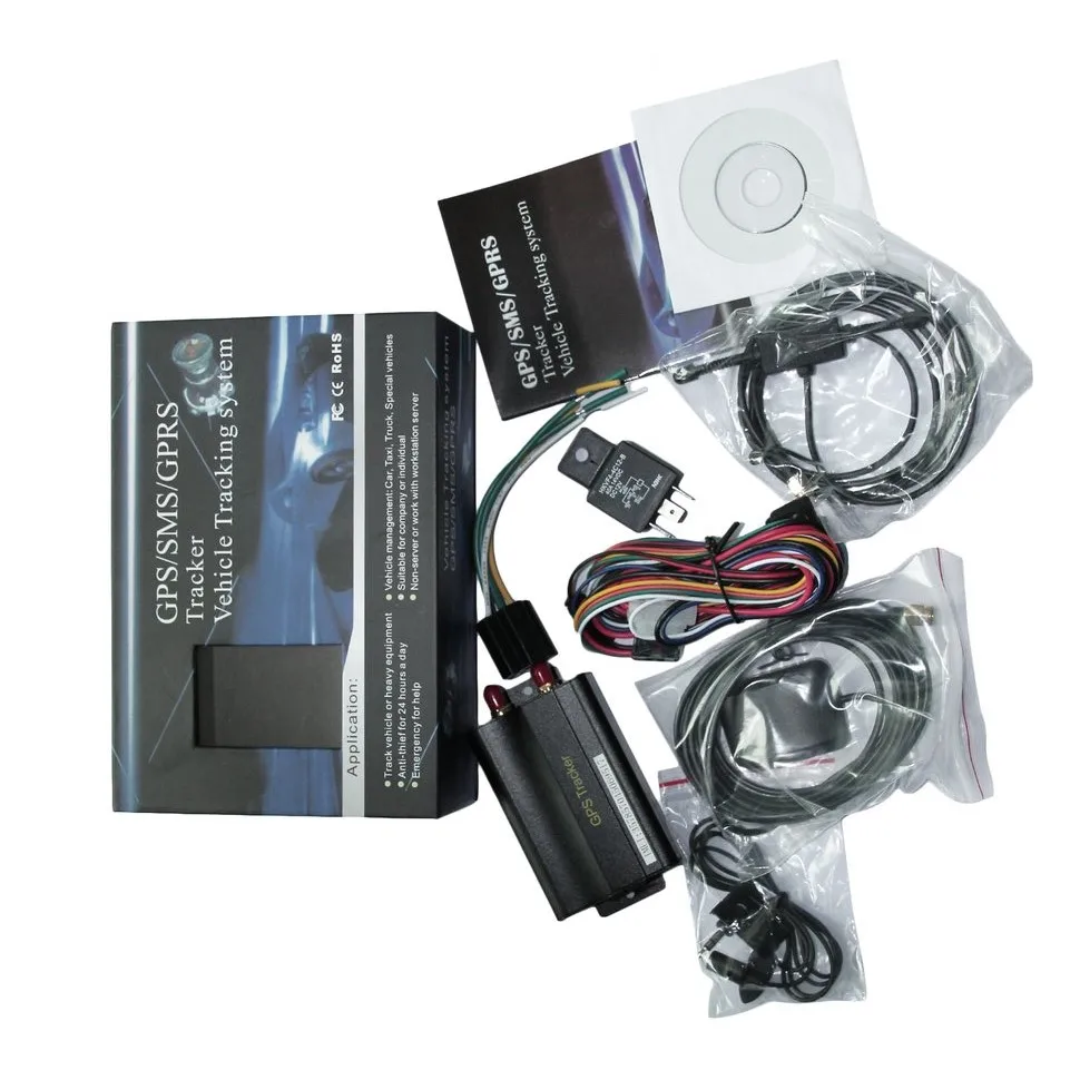 

8pcs GSM GPS Tracker For Car Motorcycle With Indicator Vehicle Tracking System