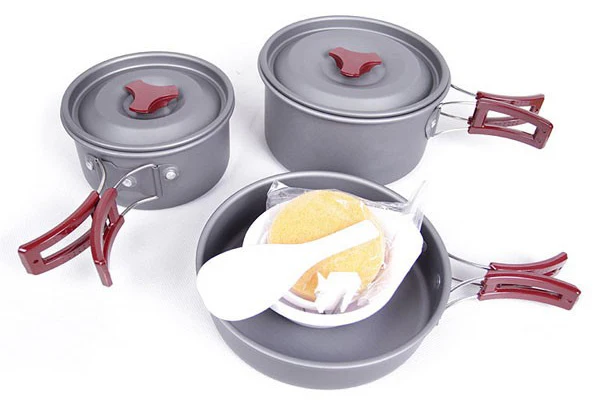 BRS-153 aleación de aluminio al aire libre camping Cookware pot pan tazón 2-3 personas para la caza que acampa traving BRS-153 aleación de aluminio al aire libre camping Cookware pot pan tazón 2-3 personas para la caza que acampa traving