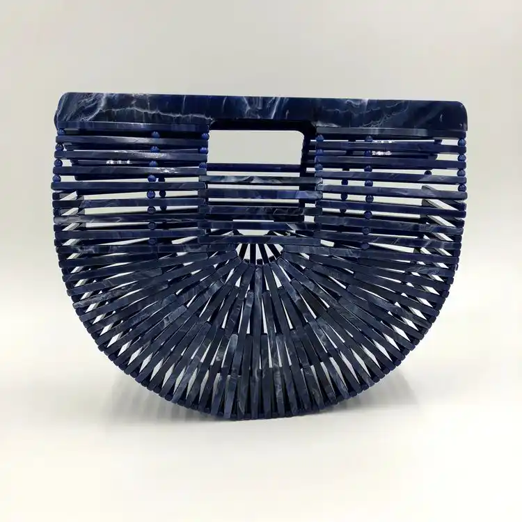acrylic basket bag
