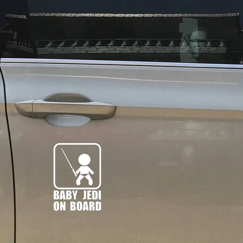 1pc SEEYULE Baby Jedi on Board Car Stickers Creative Funny Cute Vinyl Decal Car Styling Trunk Door Decoration Baby Take Sword 1pc SEEYULE Baby Jedi on Board Car Stickers Creative Funny Cute Vinyl Decal Car Styling Trunk Door Decoration Baby Take Sword