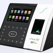 UFACE202 Распознавание лиц ZKTECO регистратор времени с дактилоскопией с контролем доступа распознавания лиц посещаемость времени