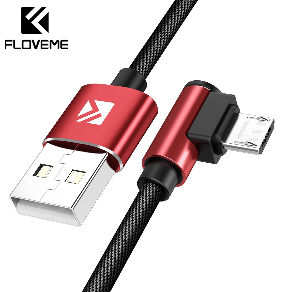 

FLOVEME Micro USB Cable 2A Fast Charge USB Data Cable For Samsung Xiaomi Huawei Tablet USB Charging Cord Microusb Charger Cable