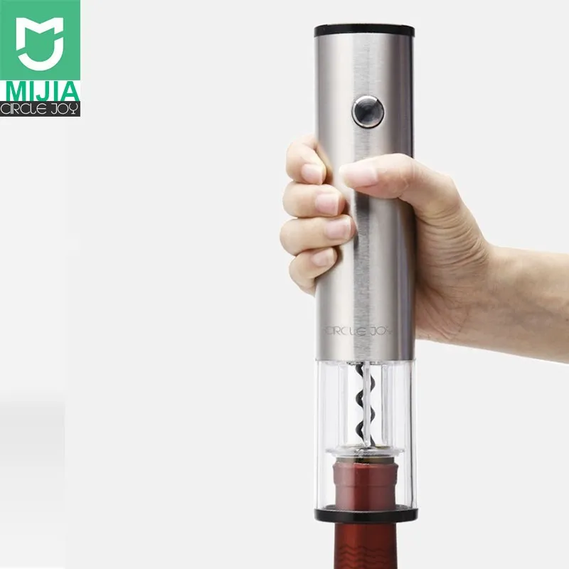 Электрический штопор для бутылок Xiaomi Youpin Circle Joy нержавеющая сталь фольга резак