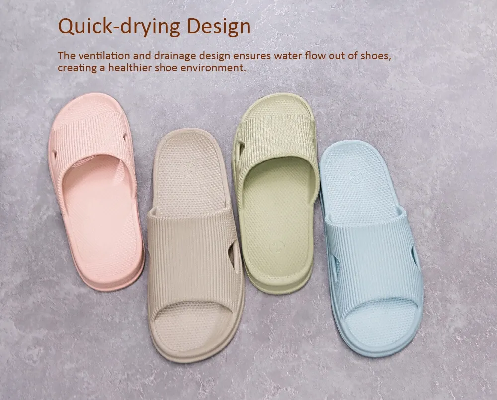 Xiaomi One cloud Slippers Summer Women Home Slippersbathroom slippers Soft Flip Flops Ladies Man Sandals Casual Shoes Slip (9)