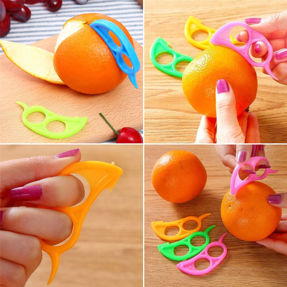 Пластиковые апельсиновые овощерезки, слайсер для лимона, грейпфрута, фруктов, нож, кухонные инструменты, гаджеты, разные цвета