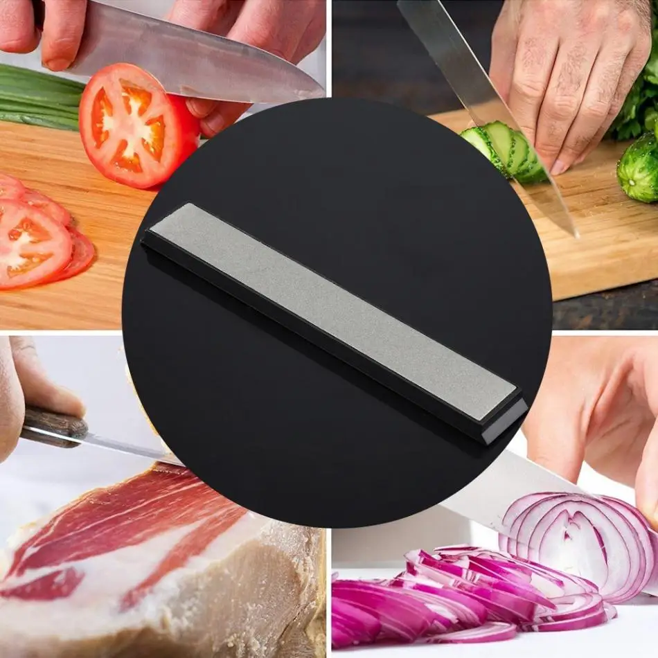 EECOO Pro точильные камни ножницы бритвы Алмазный точильный камень кухня Точило для ножей 200 300 500 600 800 1000