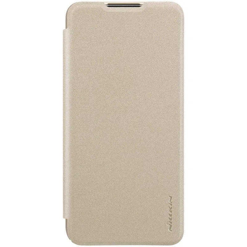 Чехол NILLKIN huawei P30 Lite huawei Nova 4e, блестящие новые флип-чехлы из искусственной кожи - Цвет: Gold