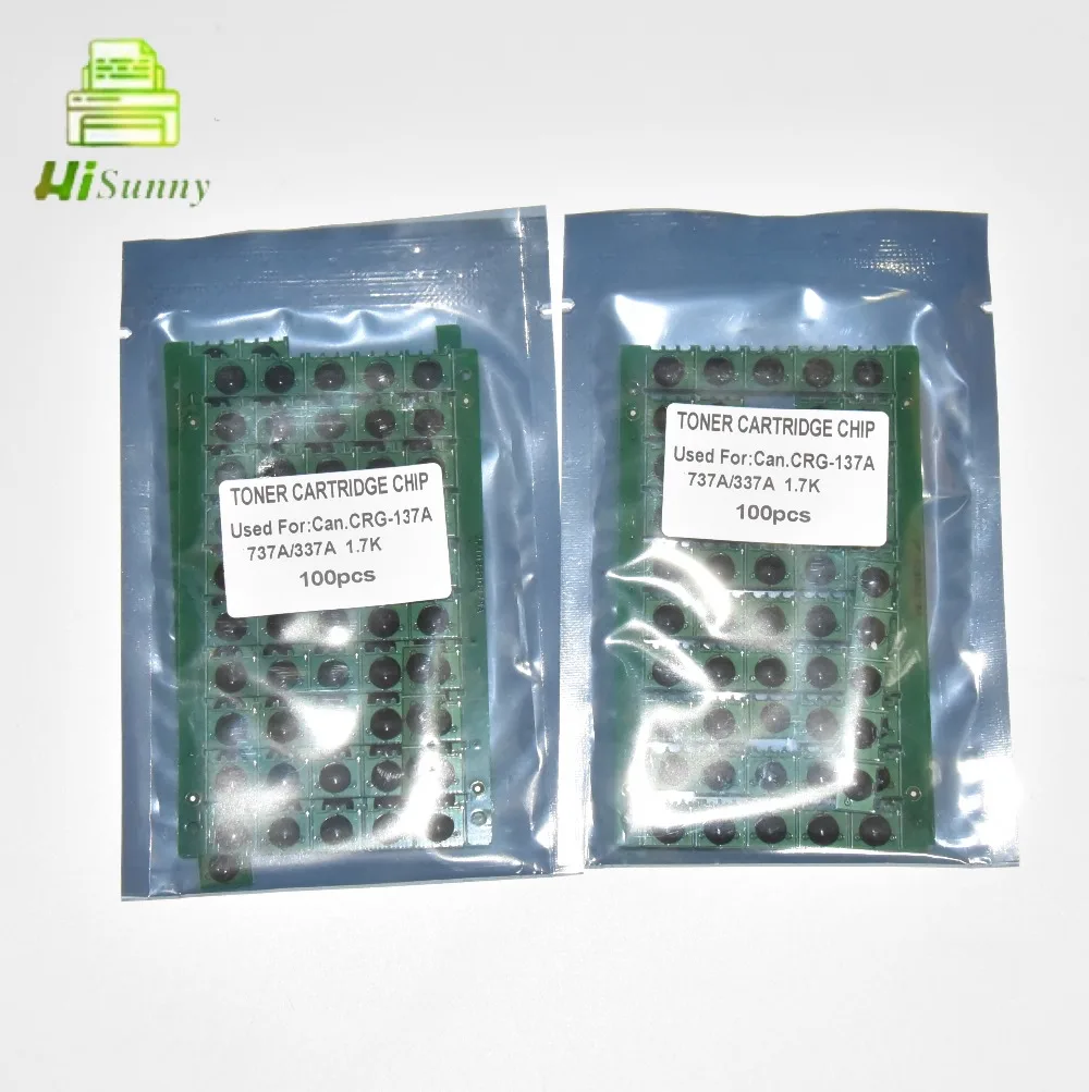 27.99usd for 50pcs CRG137 CRG3337 CRG737A CRG 137 337 737A For Canon MF229DW MF224dw MF222dw 235 MF236 MF246 Reset Cartridge Toner Chips -3