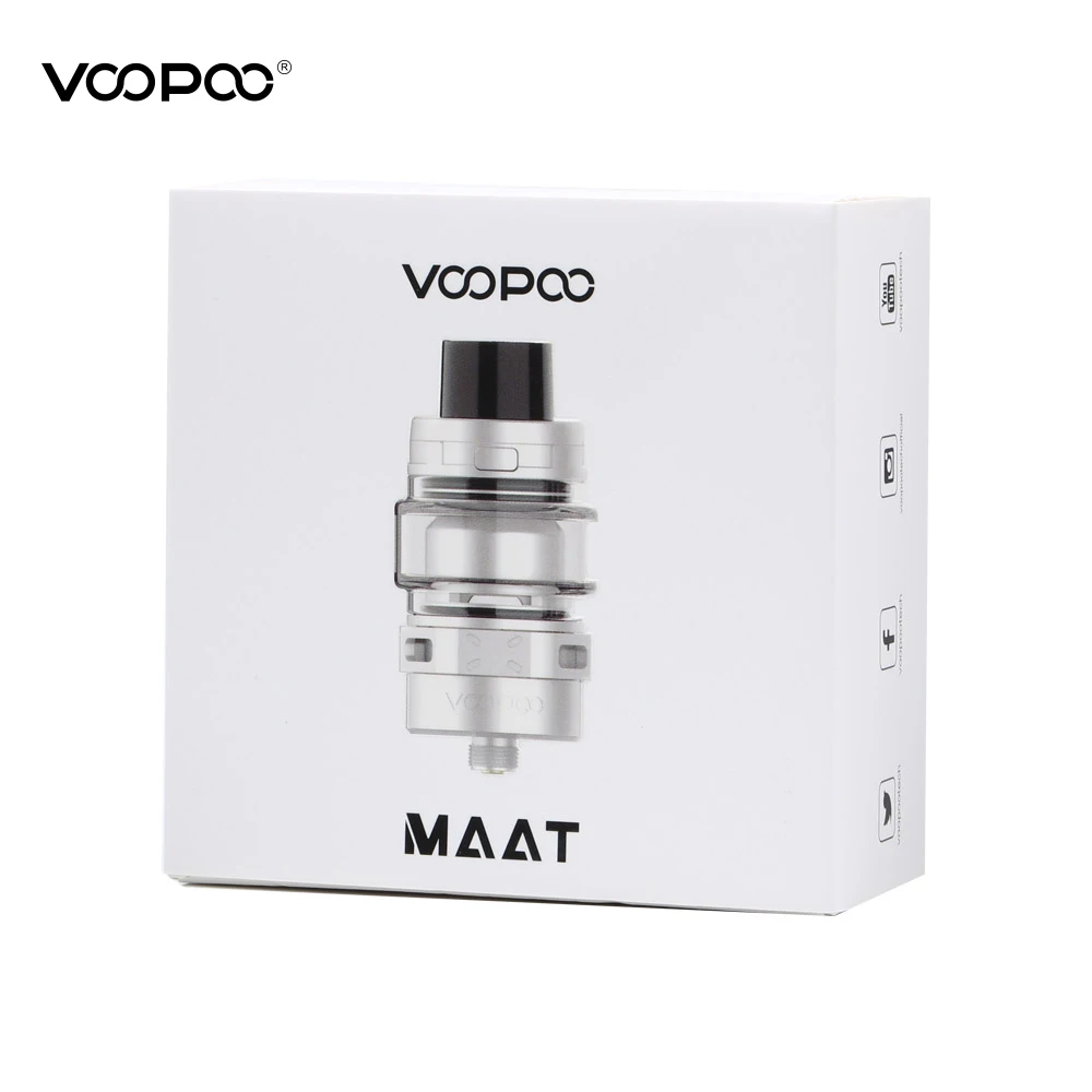 Оригинальный бачок VOOPOO MAAT емкость 4 мл электронная сигарета атомайзер Maat головка