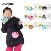 JasopiEt плюшевая игрушка сумка мультфильм животных плюшевая сумка hello kitty Лило стежка мини переносной Кошелек для монет подвесная Шея сумка