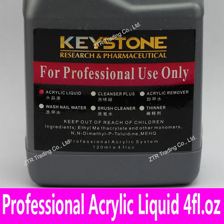 120ml 4.2oz Acrylic Liquid Acrylic Nail Kit Crystal Nail Art Gel Tips Design Carving Painting