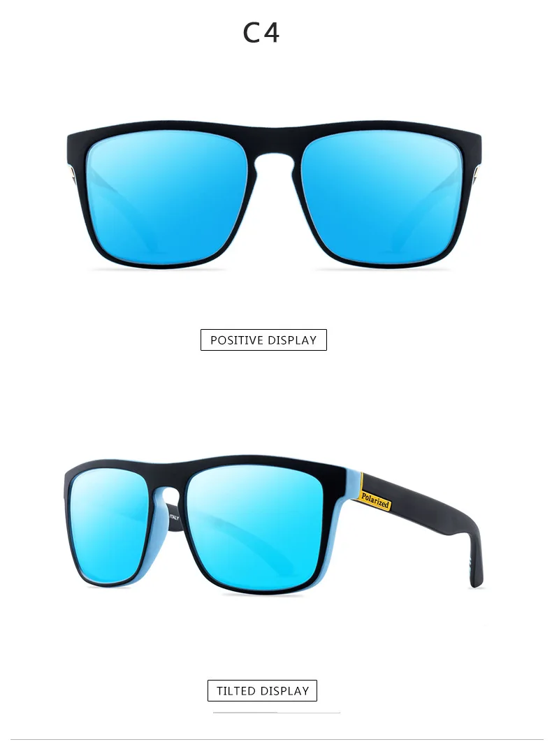 Поляризационные солнцезащитные очки мужские Роскошные брендовые дизайнерские солнцезащитные очки для вождения квадратные очки для мужчин Sonnenbrille UV400 Shades