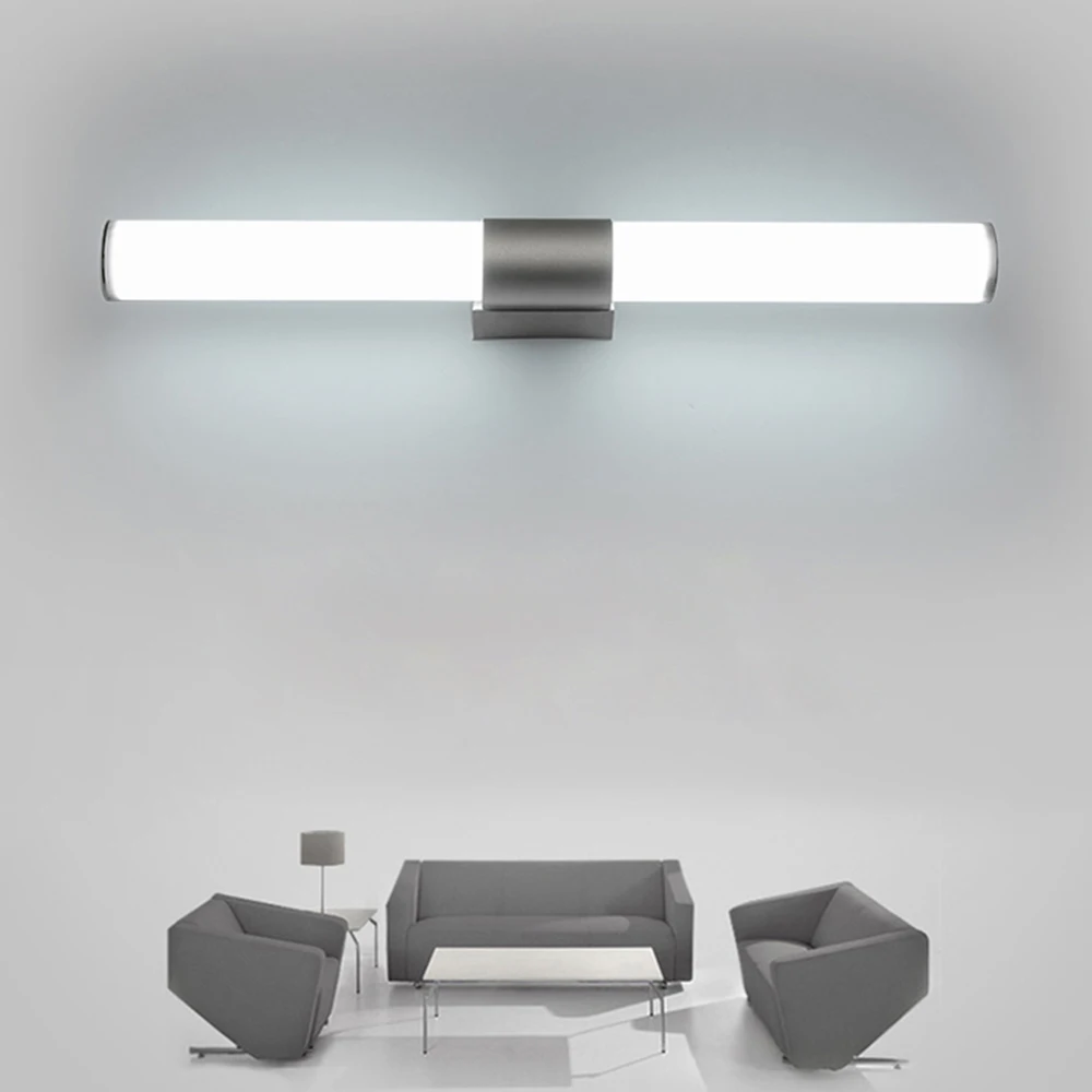 

Wall Lamps Bathroom Led mirror light Waterproof 12W 16W 22W AC85-265V LED tube Modern Wall lamp Bathroom Lighting