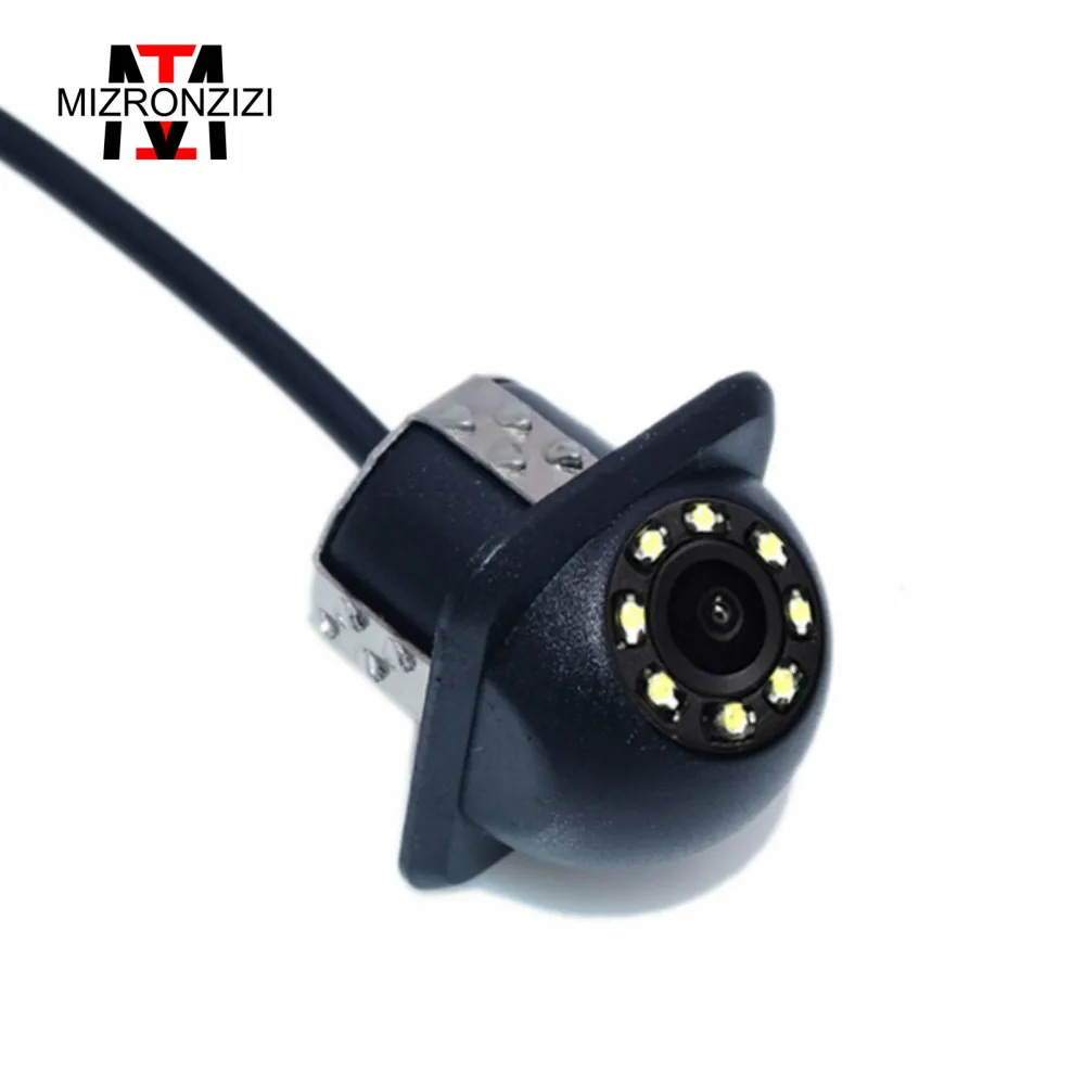 MIZRONZIZI Universal HD CCD 8 LED Night Vision Car Rear View Camera Parking Camera Monitor 170 Wide Angle Car Reversing Backup MIZRONZIZI Universal HD CCD 8 LED Night Vision Car Rear View Camera Parking Camera Monitor 170 Wide Angle Car Reversing Backup