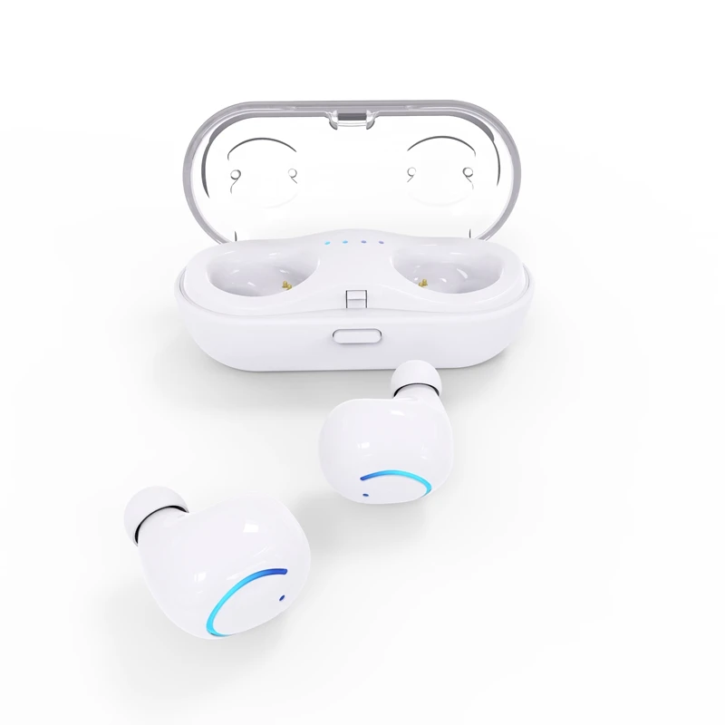 Vtin TWS Wireless Bluetooth In-ear Twins Earphones Noise Reduction Headset TWS Earphone Earbud with Charging Box Black White Red (12)