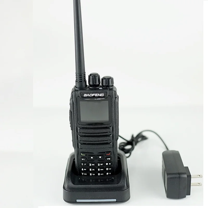 Портативная рация Baofeng DMR Цифровая радиостанция UHF VHF совместимая с Motolora Tier I/II