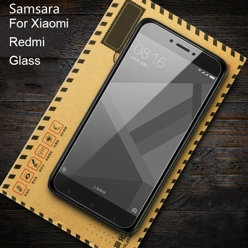 2.5D 9H закаленное стекло премиум класса для Xiaomi Redmi Note 4x3 5A защита экрана закаленная