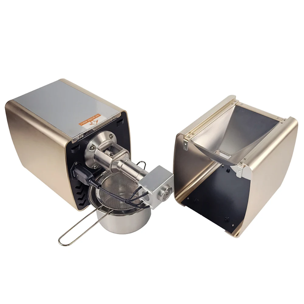 Пресс-машина для кокосового масла, мини-винтовой маслоотделитель с полностью нержавеющей сталью, автоматическая машина для извлечения масла для дома