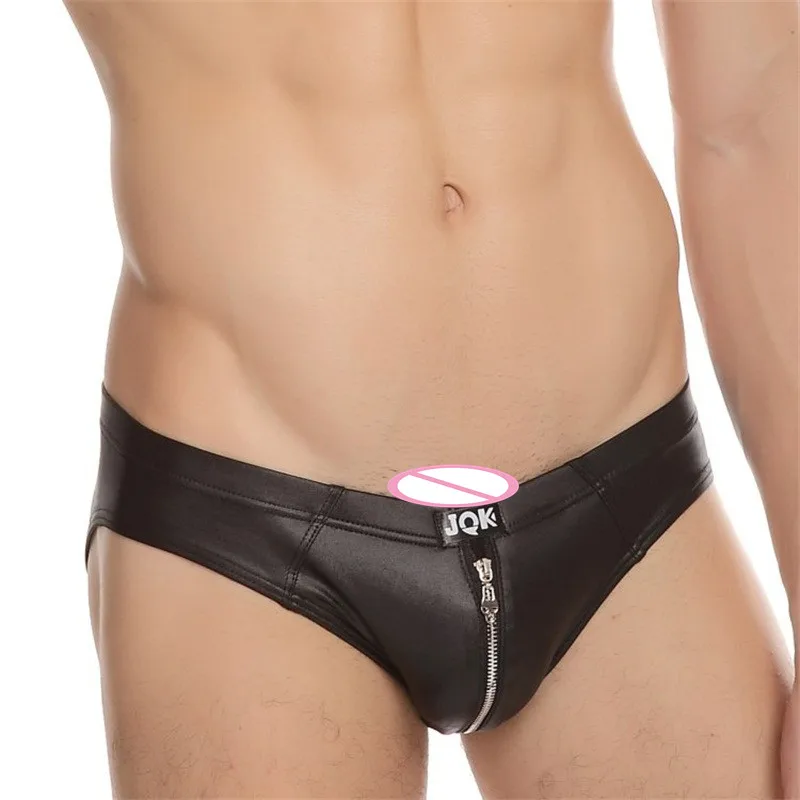 slip homme cuir