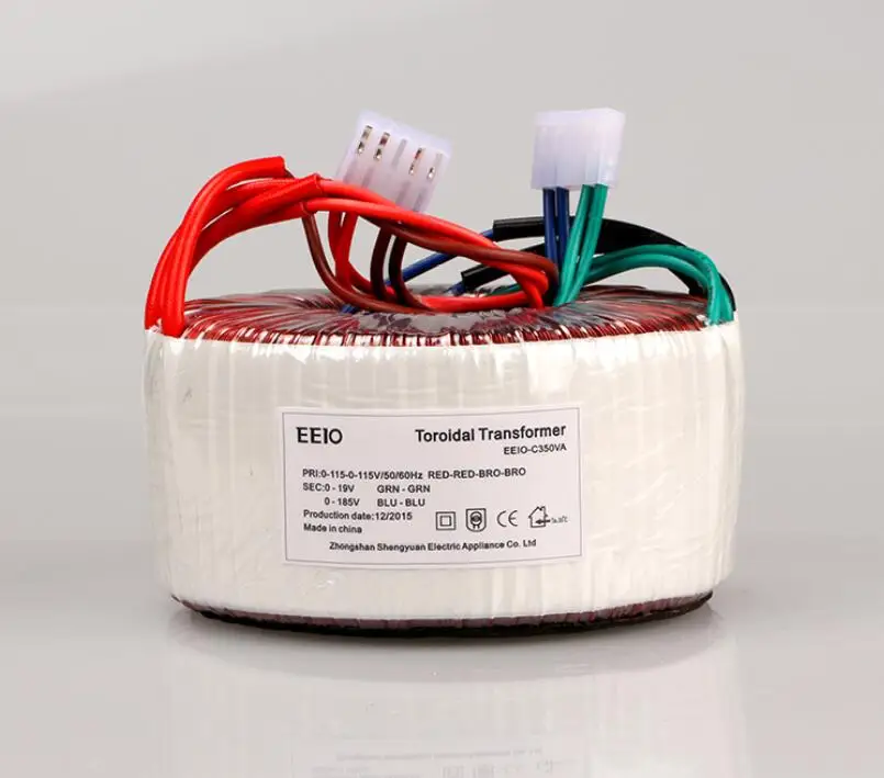 

19V 3.5A 185V 1.5A tranformer 350VA Toroidal transformer copper custom transformer 115V /115Vinput power transformer
