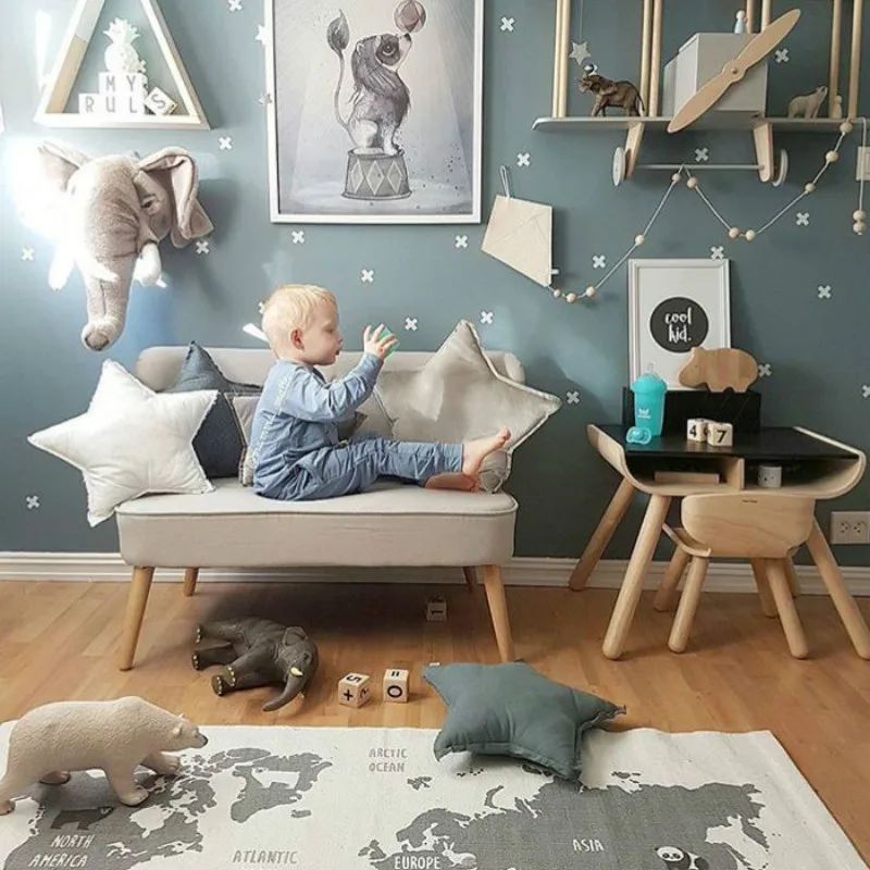 Детский коврик Tapete Infantil игровой для детей развивающие спортивные ползающие