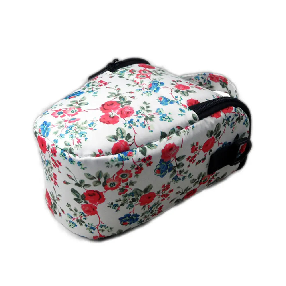 

Camera Bag Protective Case Colorful Forest Patterns Camera Bag DSLR For Canon 100D 200D 800D 6D 70D 550D T6i T4 Camera Pouch