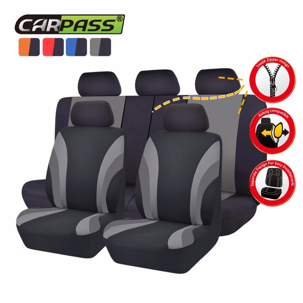 車のパス7カラーユニバーサル車のシートカバーフルシートカバーリアシートカバーfor40 60 50 50セダンオートインテリアアクセサリー Interior Accessories Full Seat Coversauto Interior Accessories Aliexpress