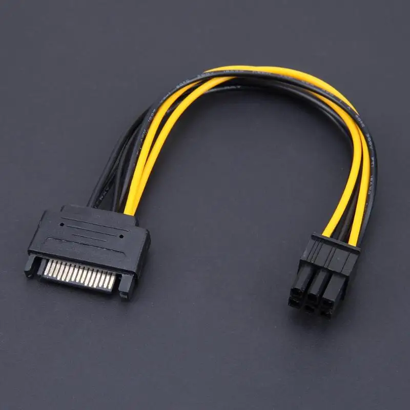 60cm PCIe PCI-E PCI Express Riser Card 1x to 16x USB 3.0 Data Cable SATA 15pin to 6Pin Power Supply for BTC Miner Mining Machine