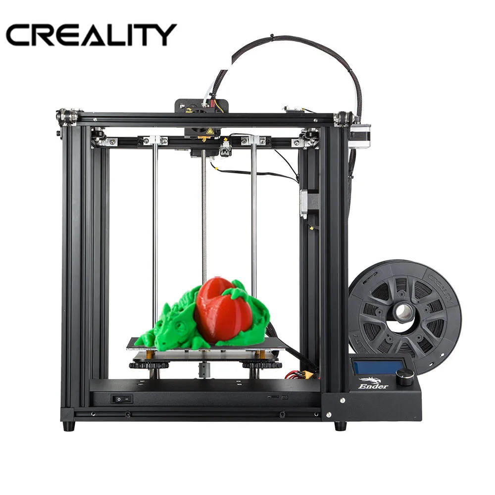 CREALITY الأساسية XY 3D طابعة طابعة Ender-5 V1.1.4 اللوحة كامل الإطار المعدني مع خارج السلطة استئناف 3D طابعة DIY كيت