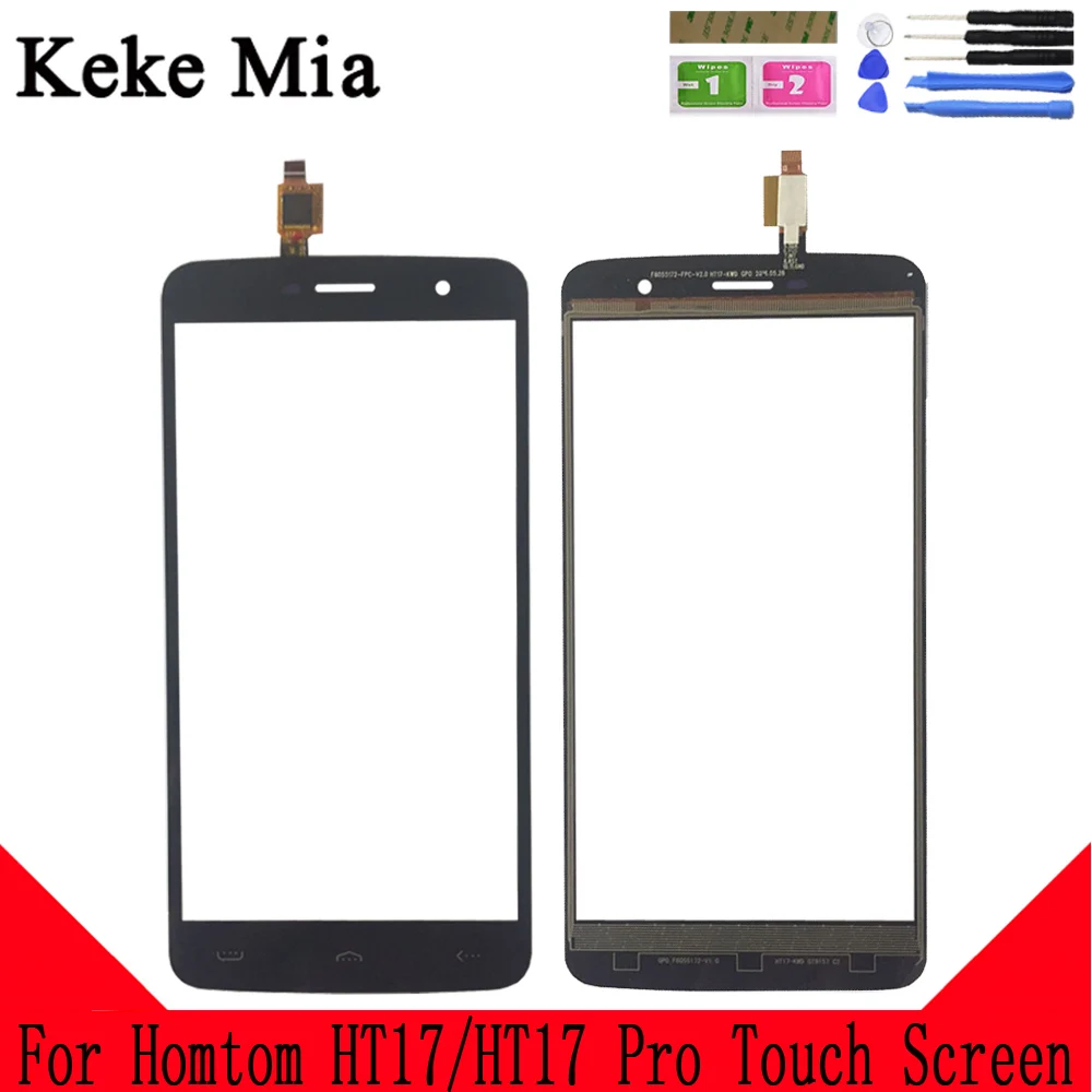 Keke Mia 5," для HOMTOM HT17 сенсорный экран планшета для HT17 Pro Сенсорная панель Сенсорный экран сенсор спереди стекло клей+ салфетки