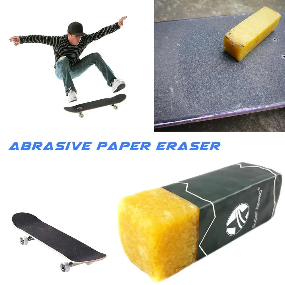 Details about   Skateboard Eraser Grip Tape Longboard Sandpaper Cleaner Accessories EGlo I 