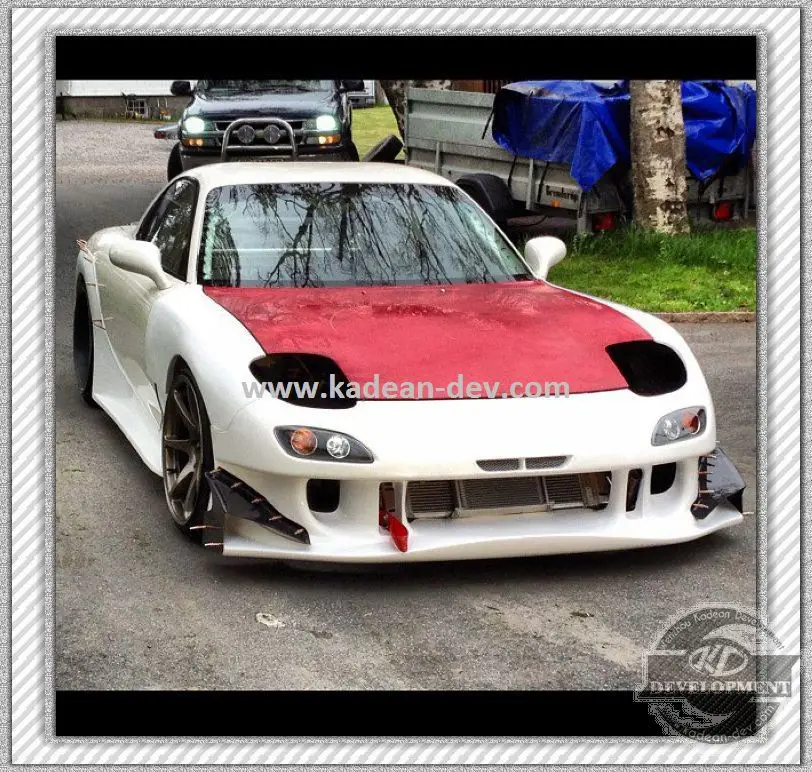 RX7 FD3S RE GT FRONT BUMPER CANARD CARBON FIBERin ATV Parts