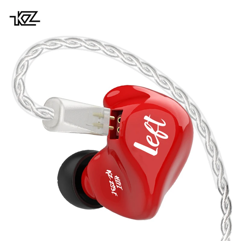 Плотным верхним ворсом KZ ZS3E сабвуфер Динамический HiFi стереогарнитура Спортивная