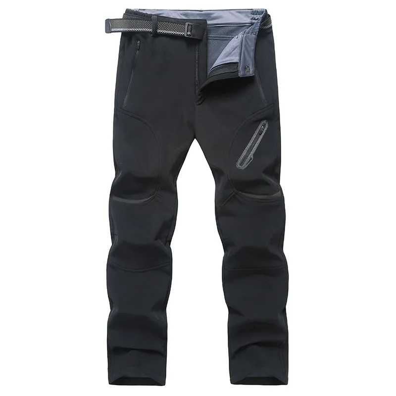  Big Size 9XL Men trousers 2019 New arrivals Autumn Fleece Quick Dry Pants Winter Breathable Thermal