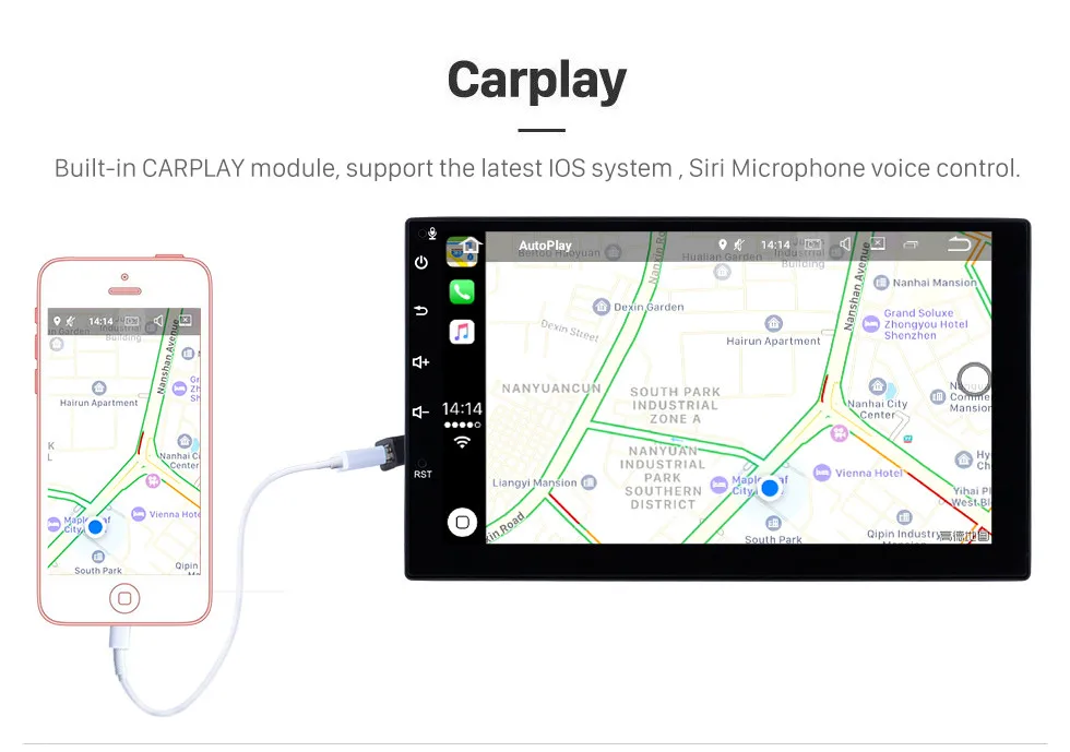 Seicane 1 Din Универсальный 9 дюймов Android 9,0 автомобильный Радио gps навигация головное устройство плеер TPMS рулевое колесо управление Зеркало Ссылка