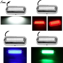 Светодиодный, водонепроницаемый, Понтонный, морской, транцевый, цветной, подводный светильник, светильник для лодки, бар, яхта, стильная Рабочая лампа