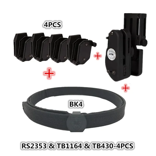 US $62.35 Tactical Skirmish IPSC Belt Perfect match with Holster Speed Magazine Pouch Set Competition Shootin
