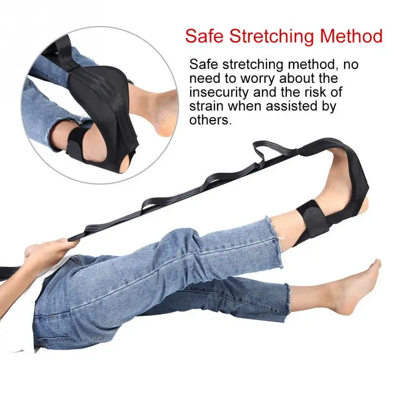 

Yoga Ligament Stretching Belt Foot Drop Stroke Hemiplegia Rehabilitation Strap Leg Training Foot Ankle Joint Correction Braces