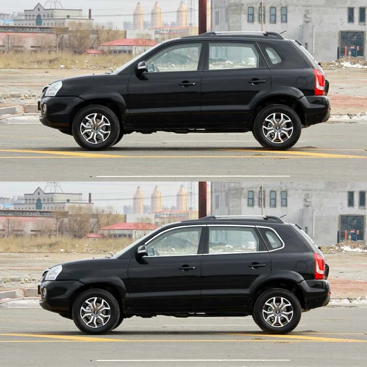 

Savanini 1 Set Full Window Pillars Window Sill Molding Trim Exactly Fitted For Hyundai Tucson 2009-2014
