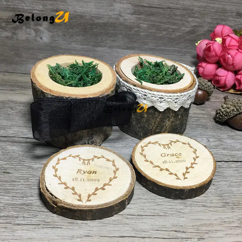 custom ring box wedding decor MUW-282- 09