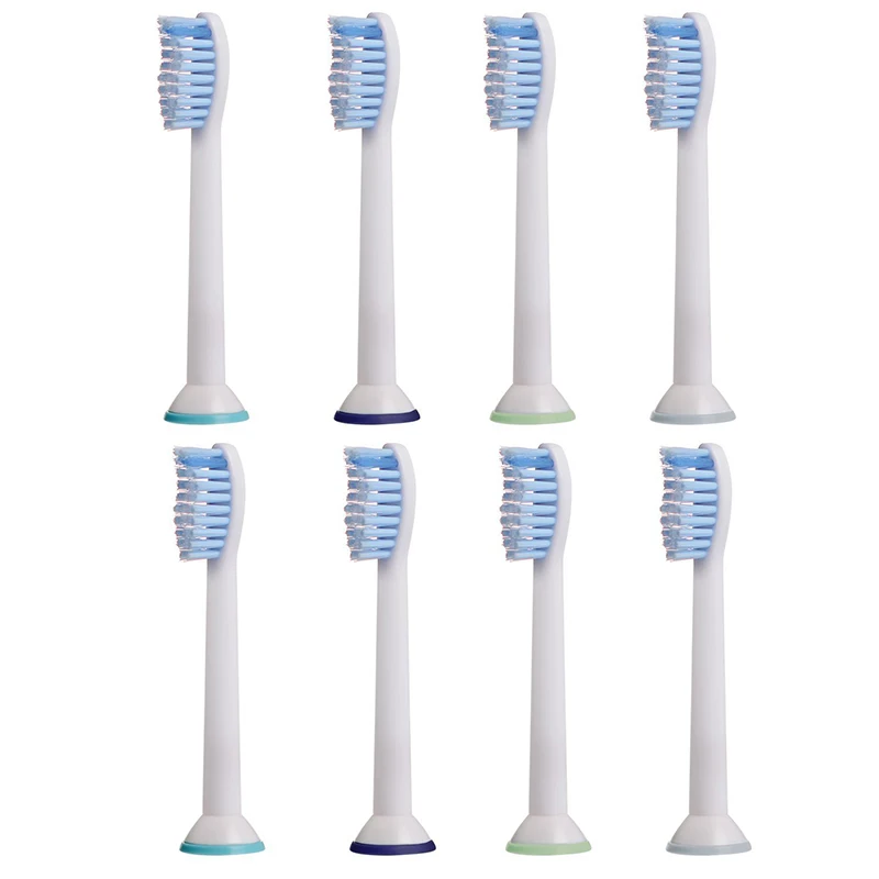 8 шт электрическая зубная щетка для Philips Sonicare Sensitive HX6052 мягкая щетина сменная насадка для зубной щетки