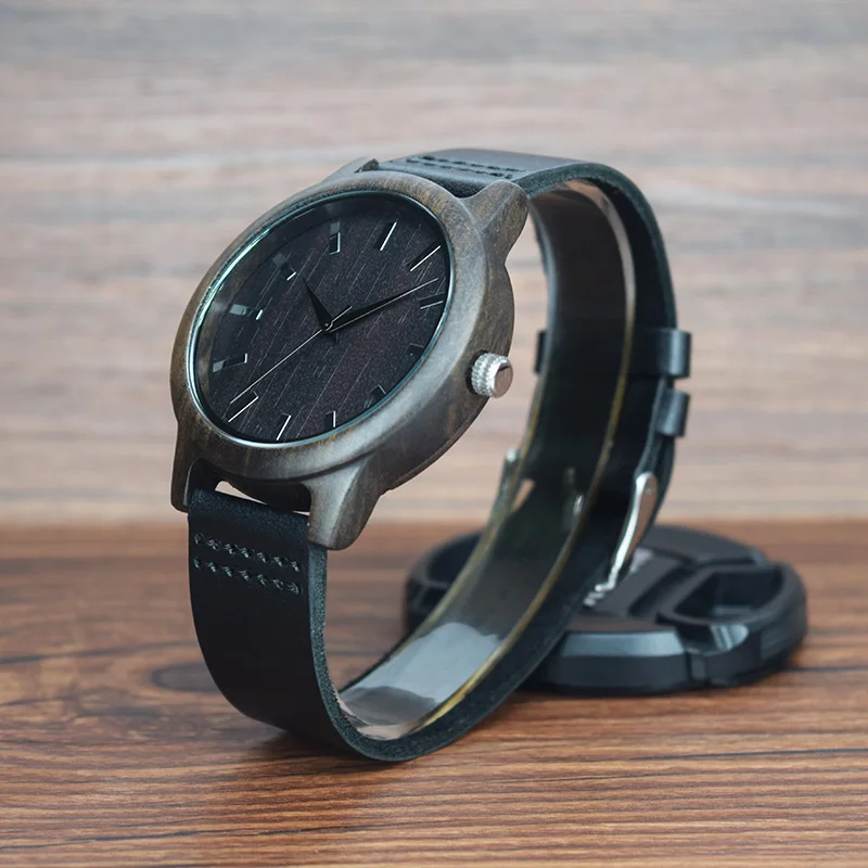 black wood watch man 10