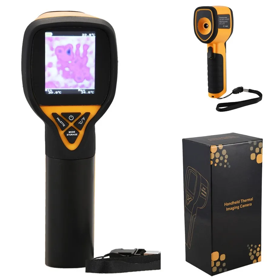

Hti HT-175 Portable Handheld Infrared IR Thermal Imaging Digital Camera Tool 32x32 IR Image Resolution Digital Thermal Imager
