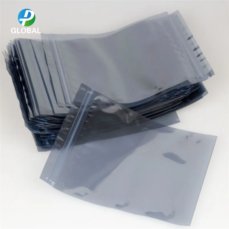 

D & P 50 шт. различные размеры ESD Zip lock электронные аксессуары/батарея Антистатическая упаковка пластиковые антистатические защитные пакеты