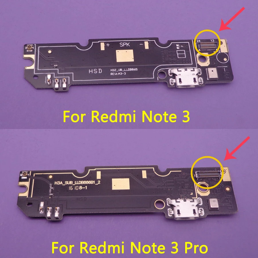 1 шт. док станция для Xiaomi Redmi Note 3 /Redmi Pro разъем Micro USB зарядки плата зарядного