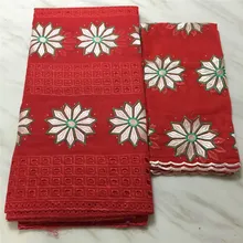 Красная швейцарская вуаль кружева в швейцарской высококачественной вышитая кружевная тюль ткань африканская швейцарская вуаль кружевная ткань для женщин