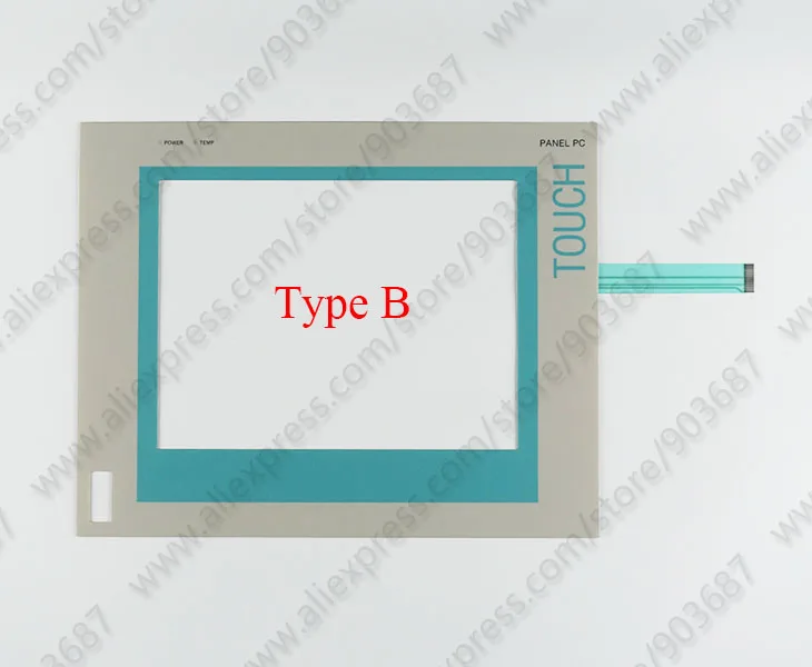 6AV7612-0AE22-0CF0 сенсорная панель стекло дигитайзер для 6AV7612-0AE22-0CF0+ передняя накладка(защитная пленка