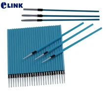 25 шт./упак. США OAM волоконно-оптические чистящие палочки 1,25 мм/2,5 мм для очистки отверстий тампоны для LC MU SC FC конец лица